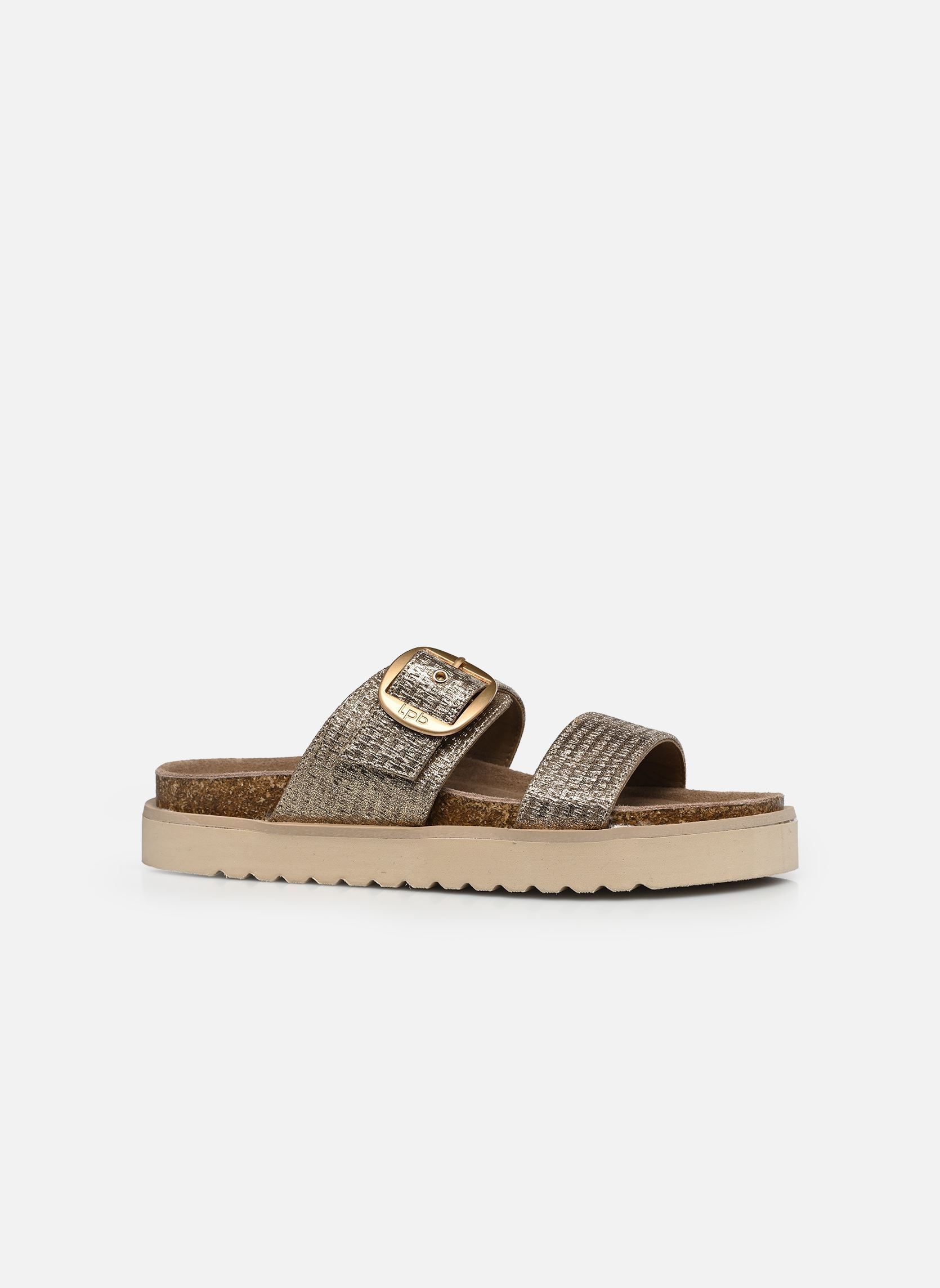 Pantoletten C02N094 damen gold und bronze LPB -LES PETITES BOMBES Pantoletten C02N094 damen gold und bronze Or Metal