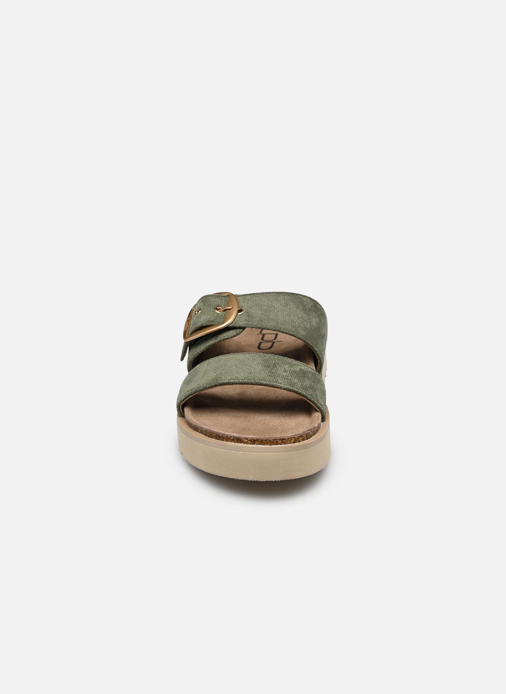 Mules C26N094 femme vert LPB -LES PETITES BOMBES Mules C26N094 femme vert KAKI SUEDINE