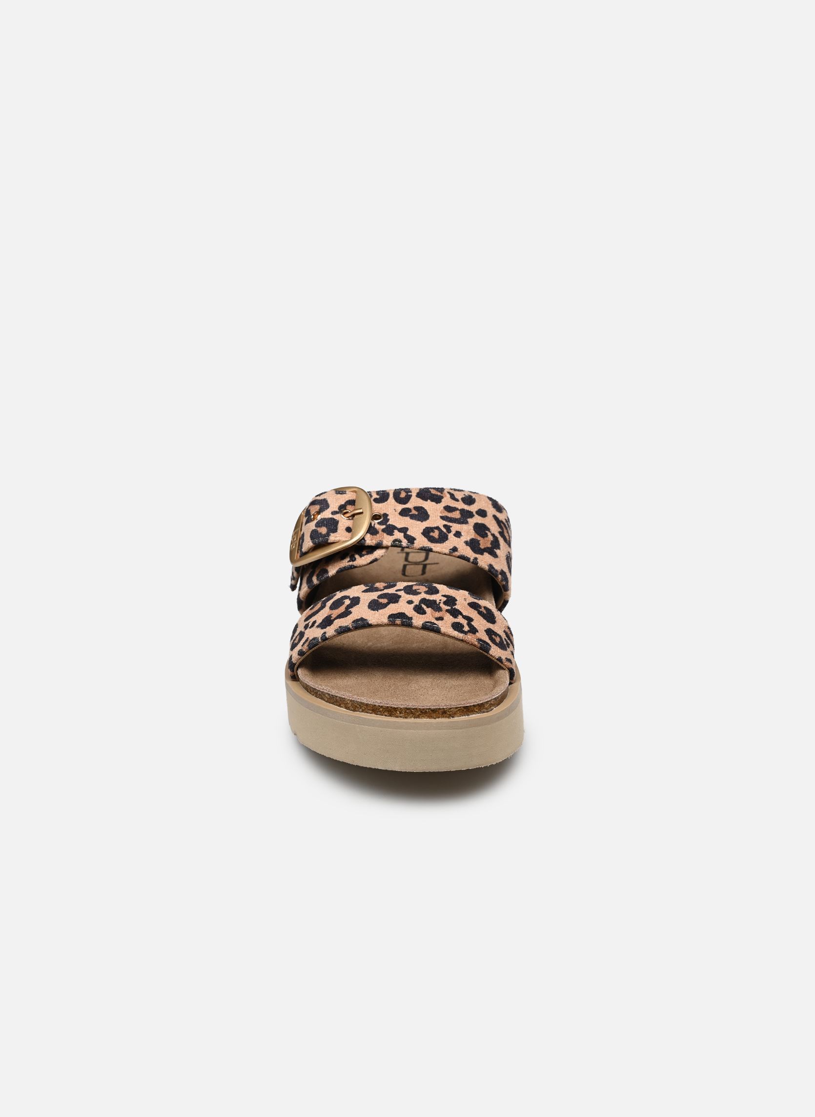 Pantoletten C26N094 damen mehrfarbig LPB -LES PETITES BOMBES Pantoletten C26N094 damen mehrfarbig LEOPARD SUEDINE