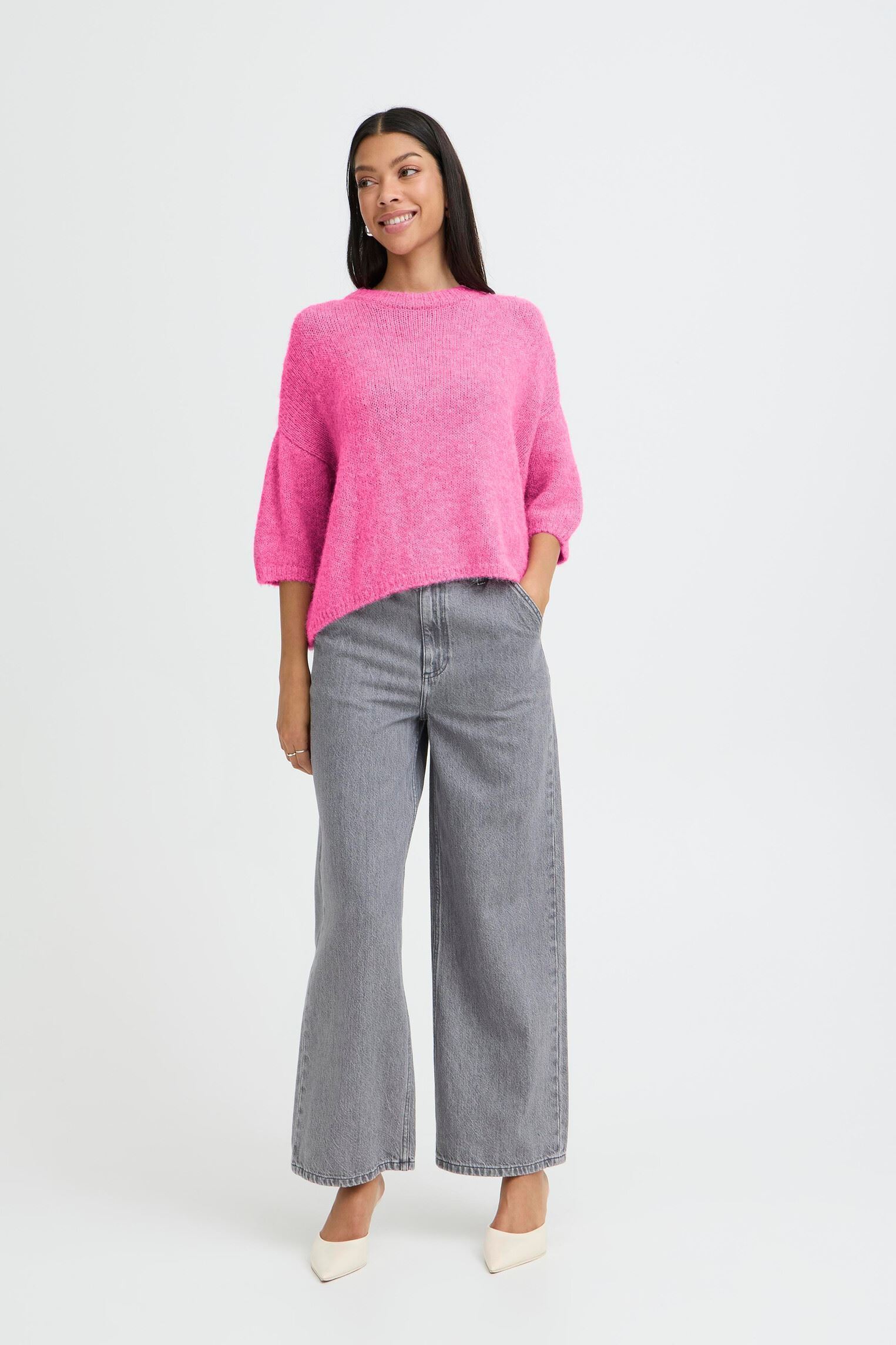 Pulls Byotia Jumper femme rose B-Young Pulls Byotia Jumper femme rose Phlox Pink