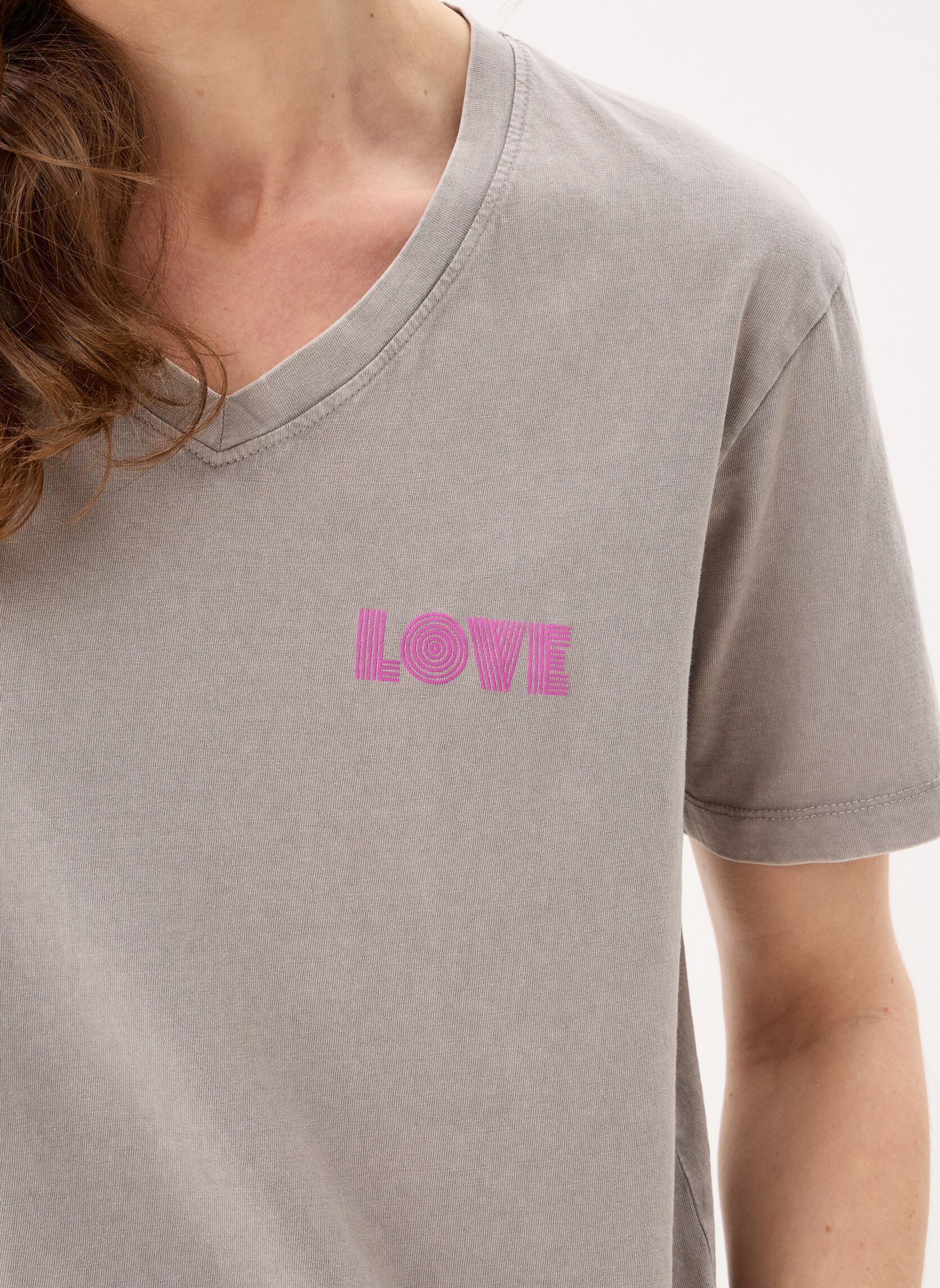 Kurzarm-T-Shirts Bysolko Tshirt 5 damen grau B-Young Kurzarm-T-Shirts Bysolko Tshirt 5 damen grau GRAY FLANNEL