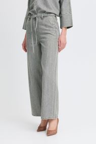 Weite Jeans Bykimu Belt Jeans 2 damen grau