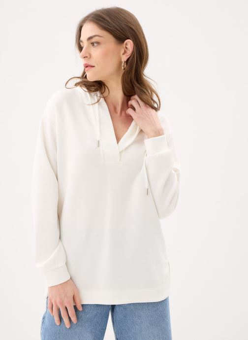 B-Young Kapuzenpullover Bypusti Hoodie 2 damen weiß