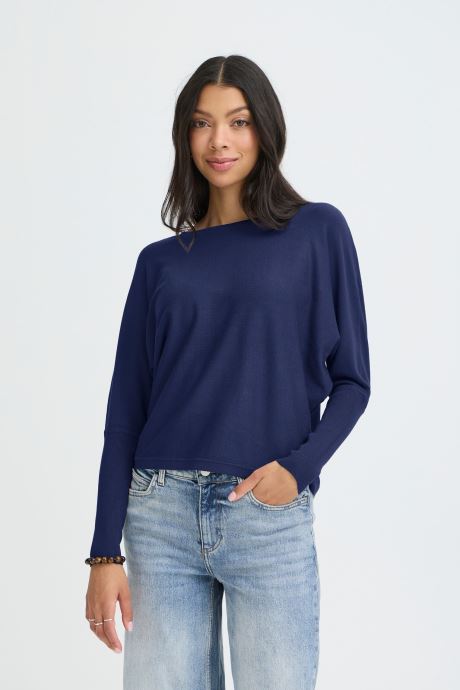 B-Young Pulls Bymmorla Bat Jumper femme bleu