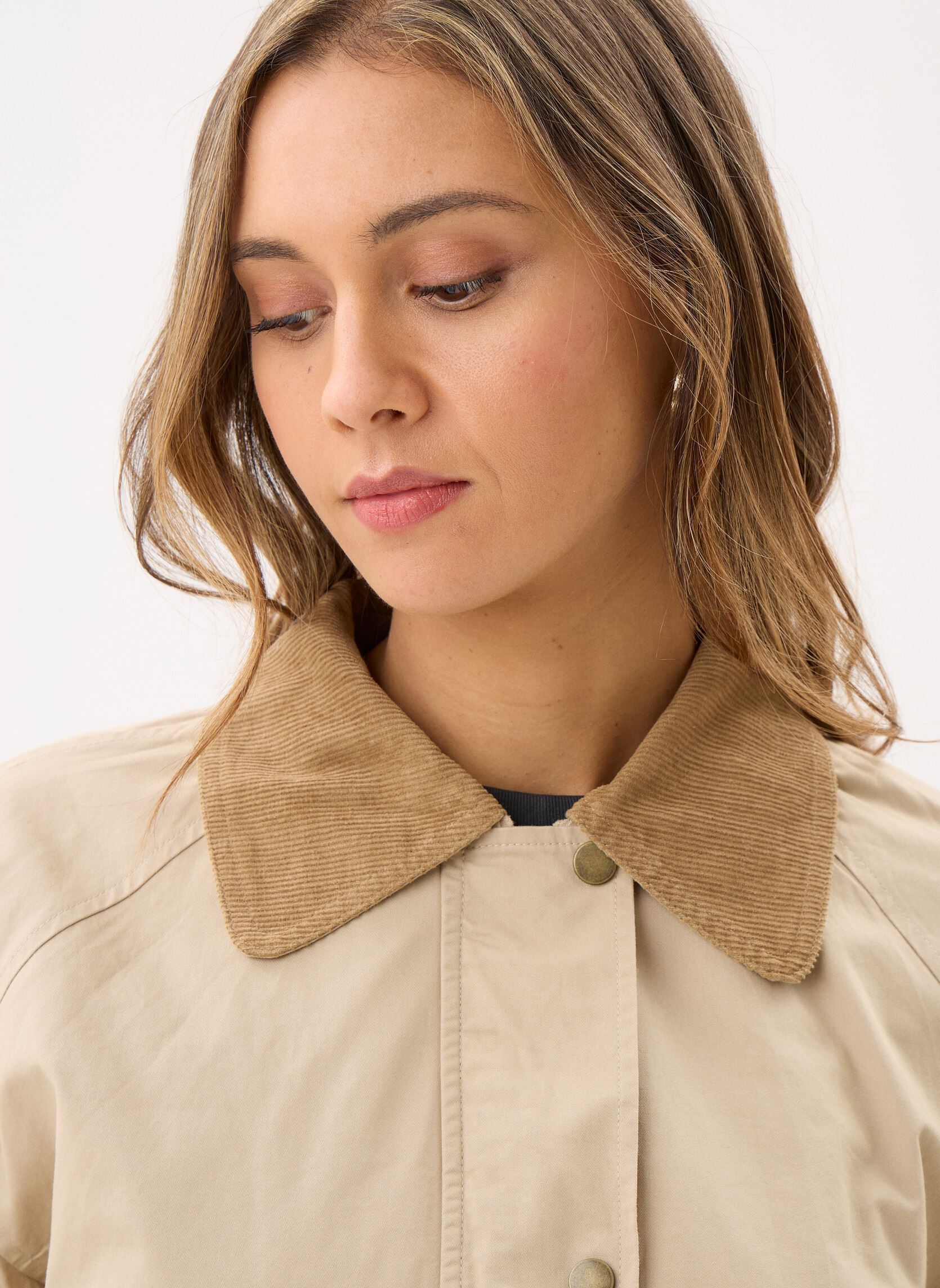 Parkas Bybetanni Jacket femme beige B-Young Parkas Bybetanni Jacket femme beige Humus