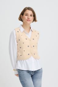 Vesten Bynadika Emb Vest dames beige