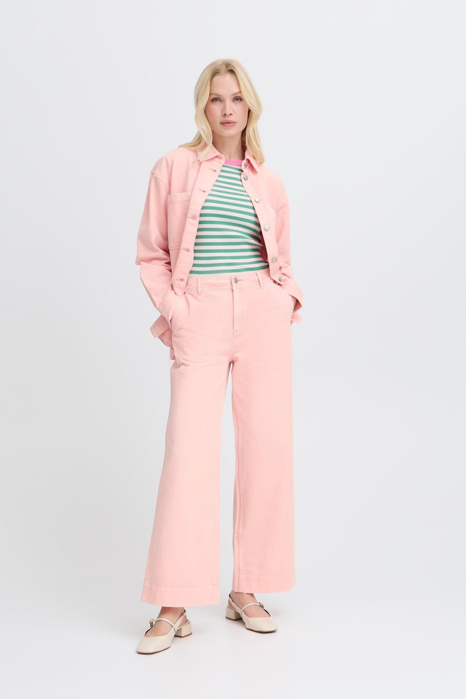 Mom-Jeans Bykainno Jeans damen rosa B-Young Mom-Jeans Bykainno Jeans damen rosa PARFAIT PINK