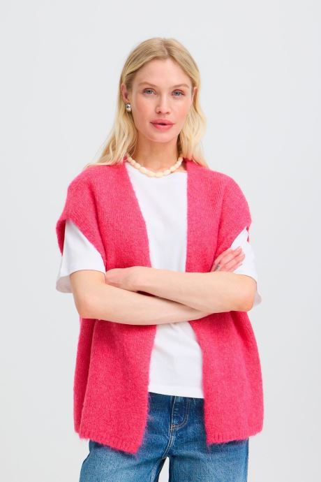 B-Young Gilets Bymillers Vest 2 femme rose