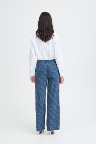 Weite Jeans Bykanio Pants damen blau