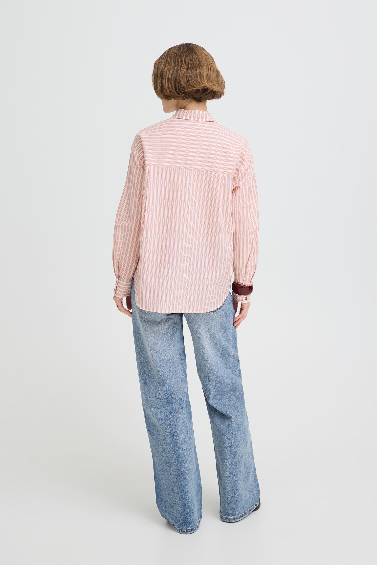 Hemden Bygillo Ls Shirt damen weiß B-Young Hemden Bygillo Ls Shirt damen weiß BIRCH STRIPE