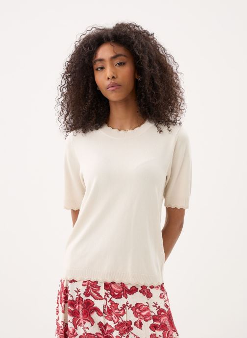 B-Young Truien Bymobbe Ss Jumper dames beige