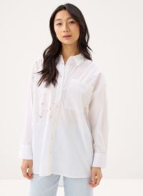 Hemden Byjessel Long Shirt dames wit B-Young Hemden Byjessel Long Shirt dames wit MARSHMALLOW