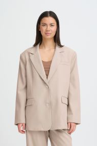 Blazer Ihfava Oversize Bl damen grau