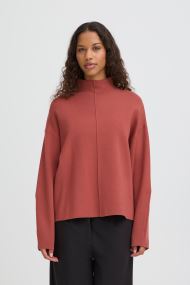 Pulls Ihballia Ls3 femme orange