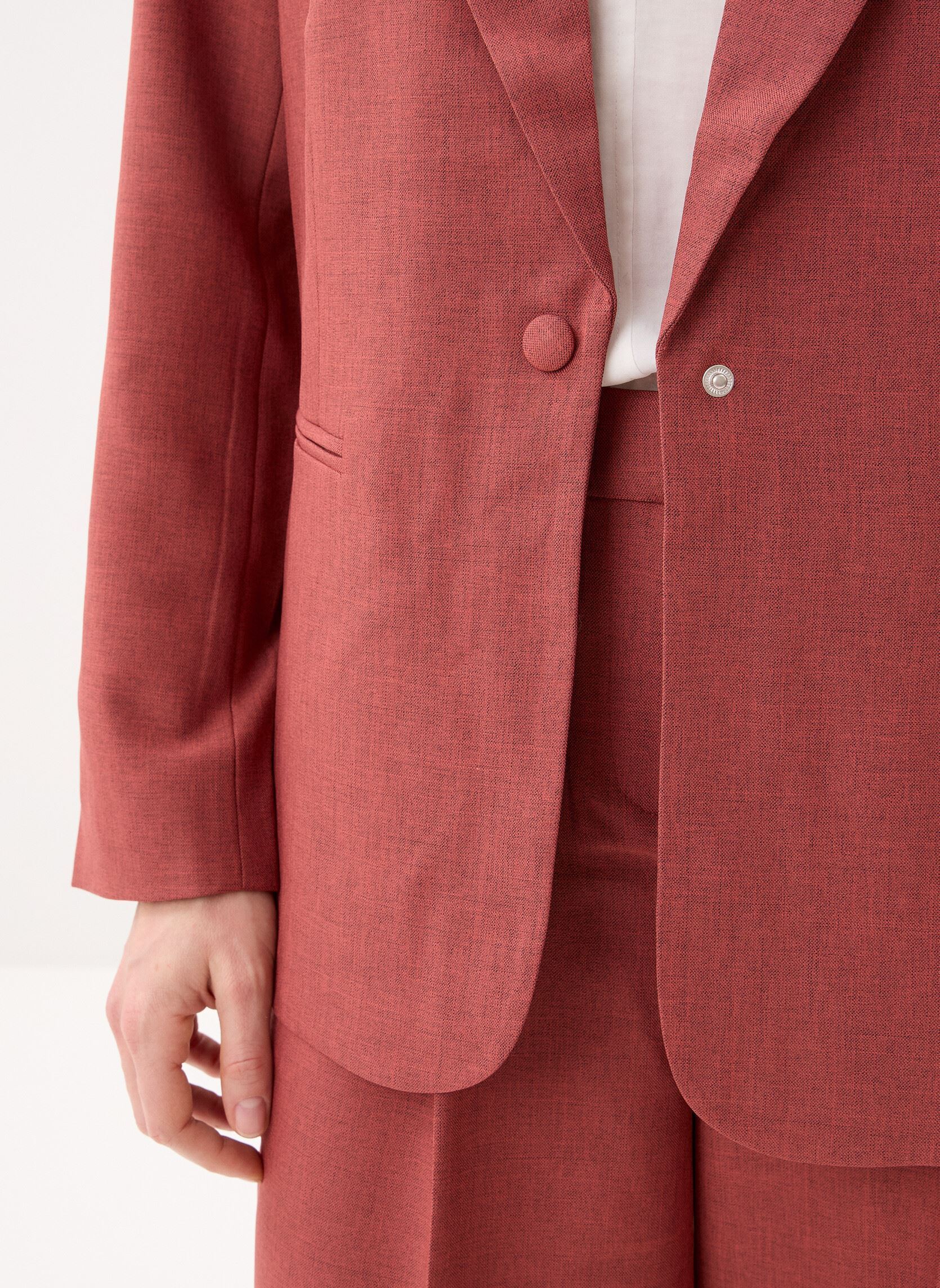 Vestes de blazer Ihlexi Bl10 femme orange Ichi Vestes de blazer Ihlexi Bl10 femme orange Cowhide Melange