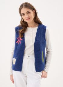 Strickjacken und Westen Ihdemisa Wa damen blau Ichi Strickjacken und Westen Ihdemisa Wa damen blau BLUEPRINT