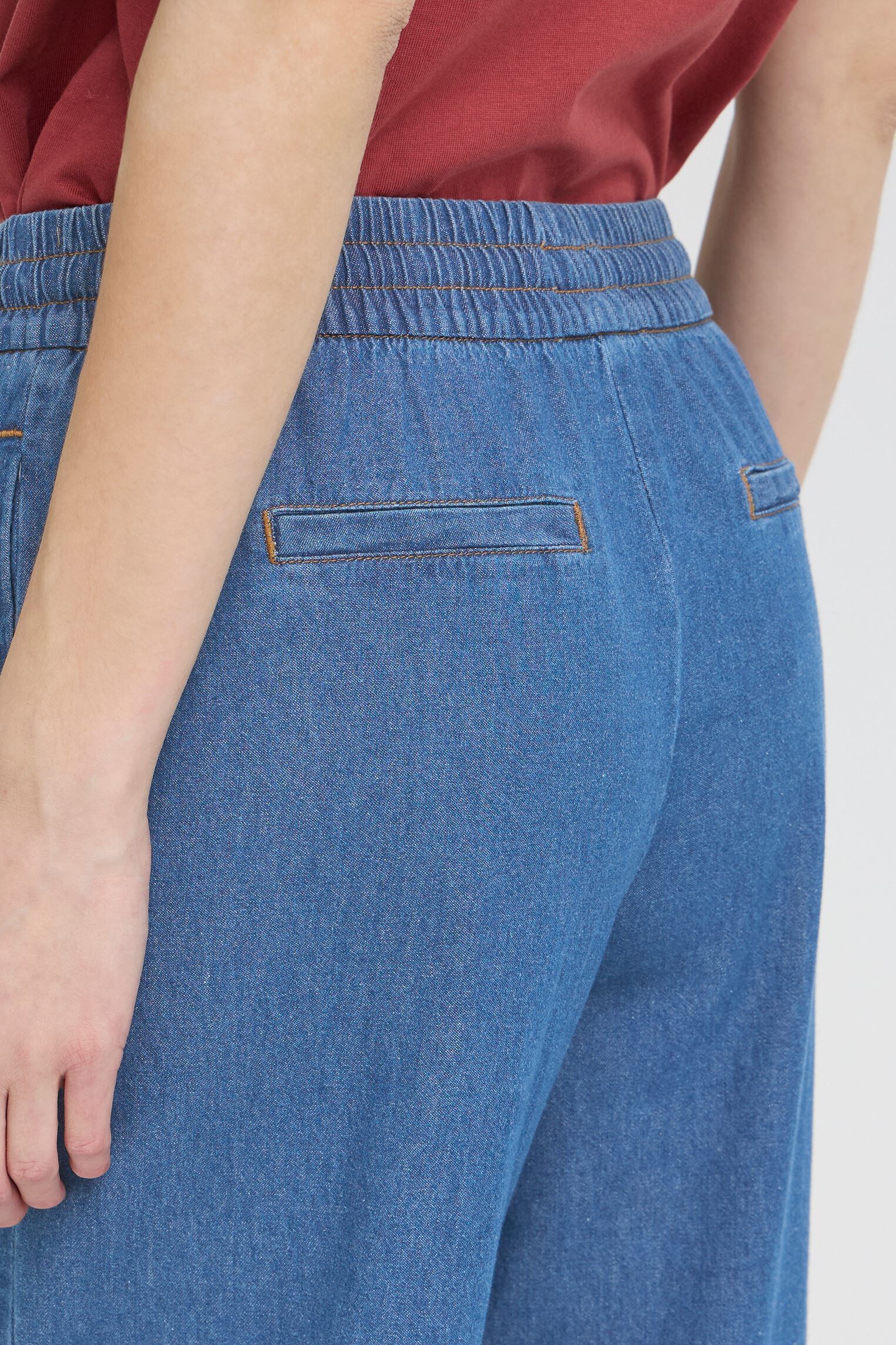 Weite Jeans Iharcher Pa2 damen blau Ichi Weite Jeans Iharcher Pa2 damen blau MEDIUM BLUE