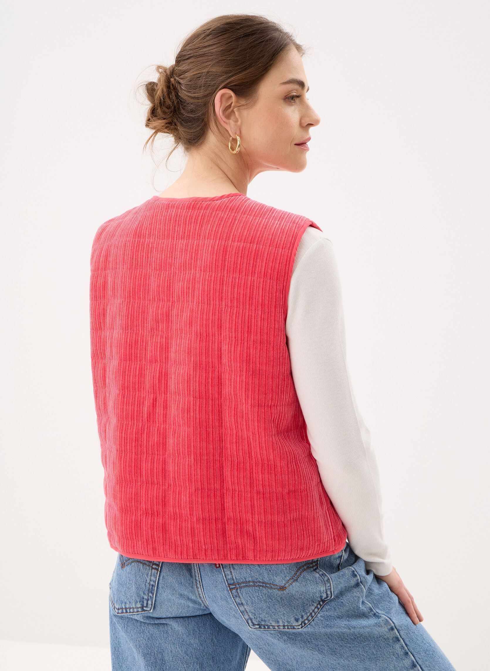 Strickjacken und Westen Ihfuma Wa damen rosa Ichi Strickjacken und Westen Ihfuma Wa damen rosa TEABERRY
