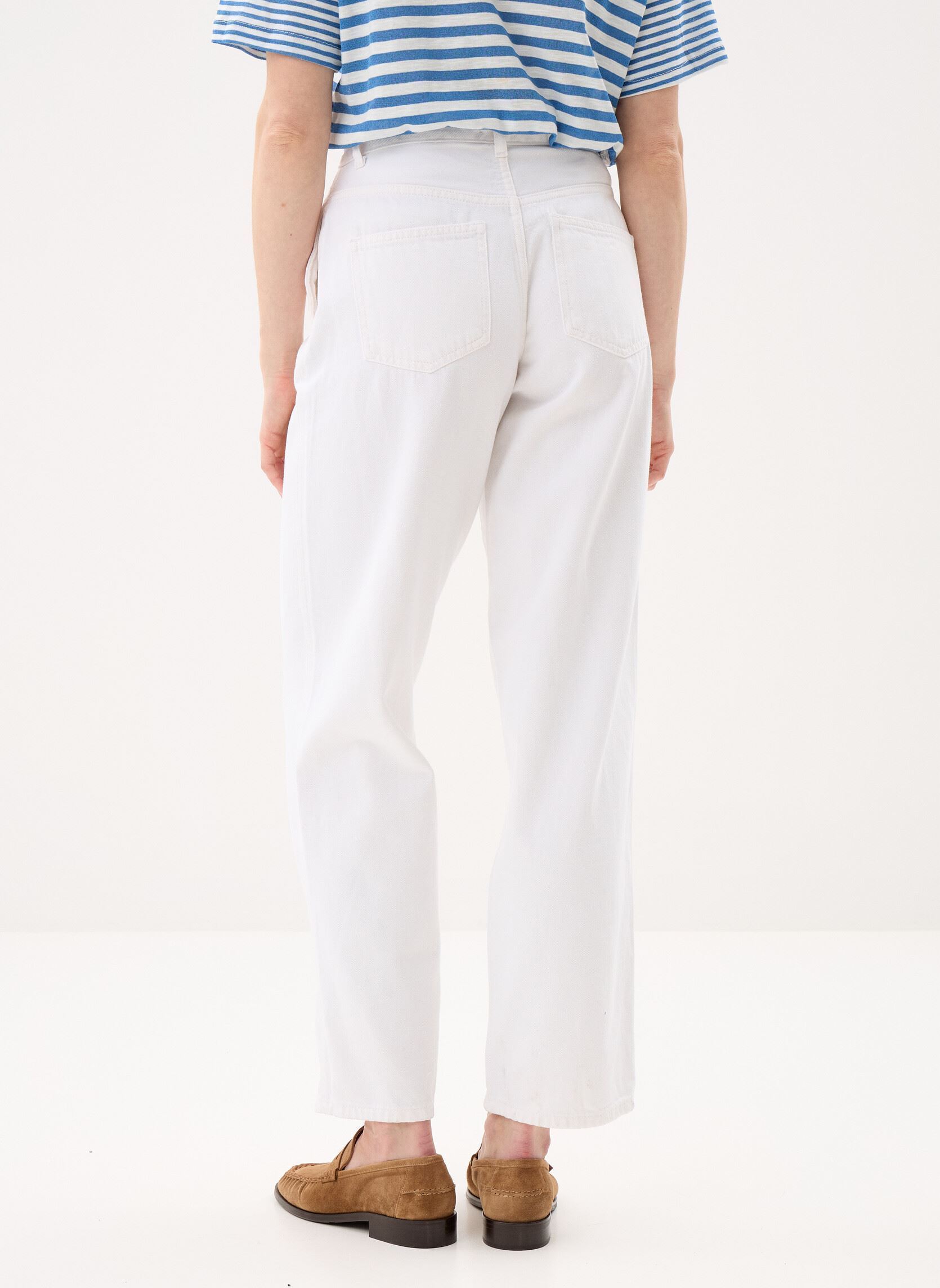 Jeans diritti Ihhezano Pa4 donna bianco Ichi Jeans diritti Ihhezano Pa4 donna bianco Blanc De Blanc
