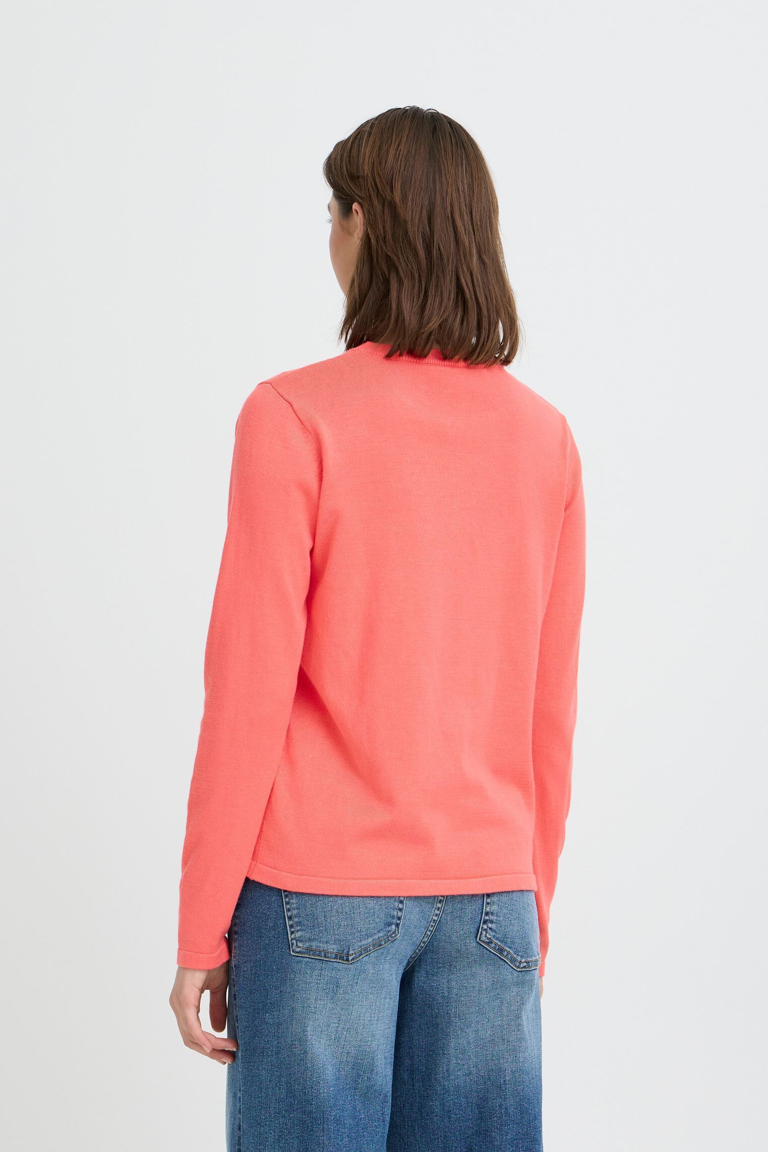 Pullover Ihluls O-Neck Ls damen rosa Ichi Pullover Ihluls O-Neck Ls damen rosa Teaberry