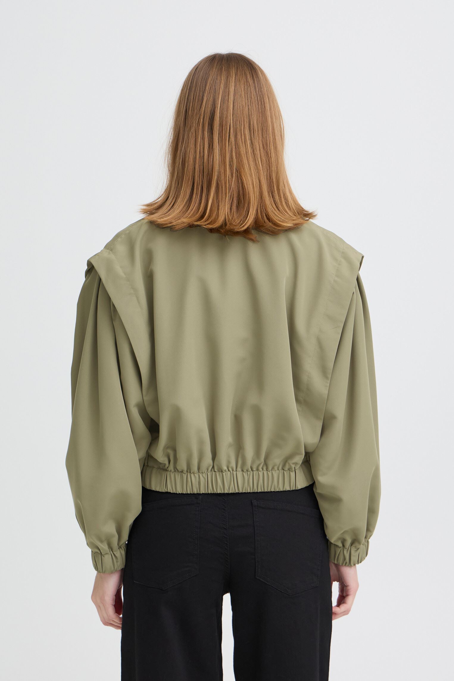 Vestes Ihgezavo Ja femme vert Ichi Vestes Ihgezavo Ja femme vert Deep Lichen Green