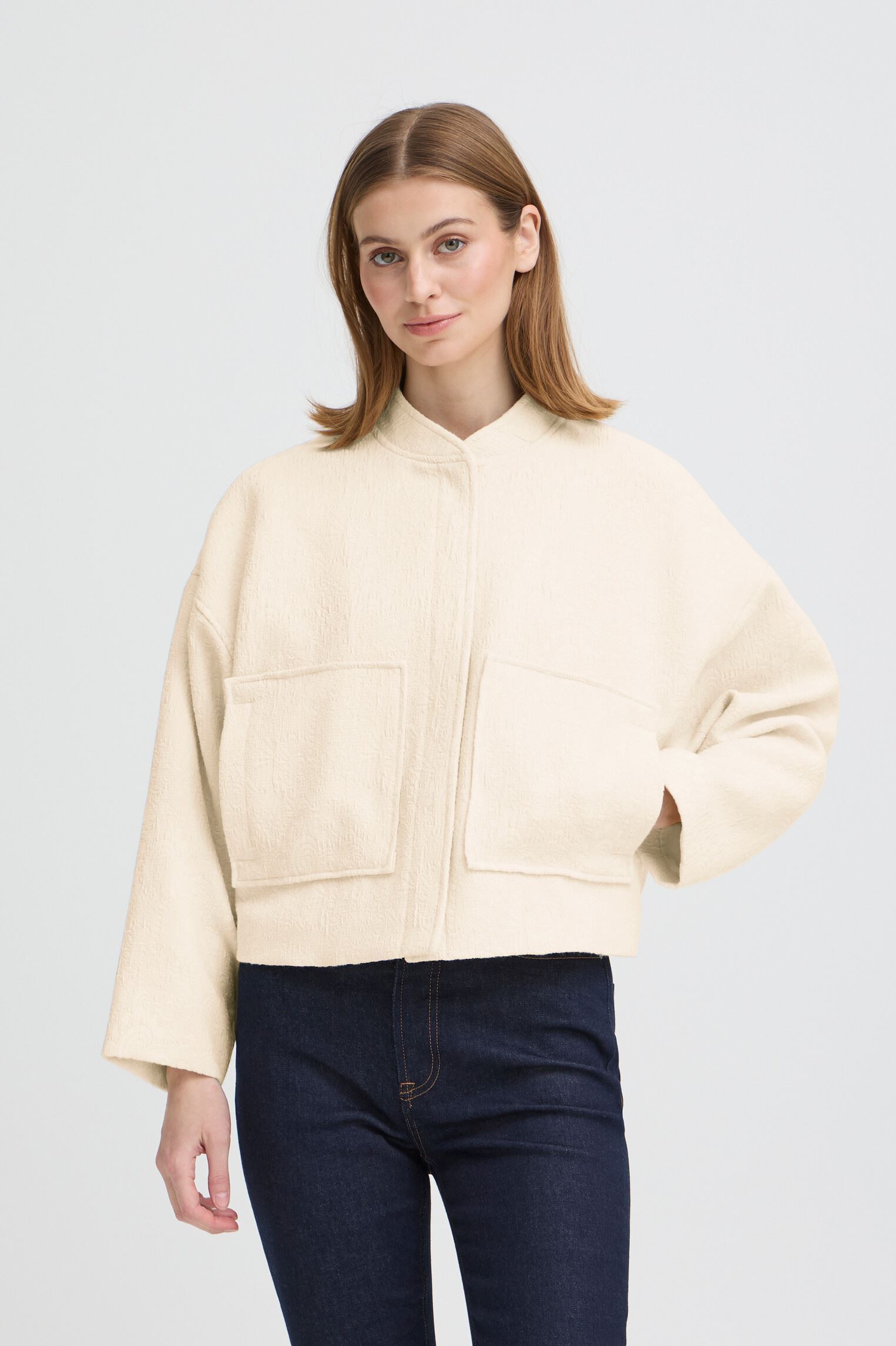 Vestes Ihfapora Ja femme blanc Ichi Vestes Ihfapora Ja femme blanc Birch
