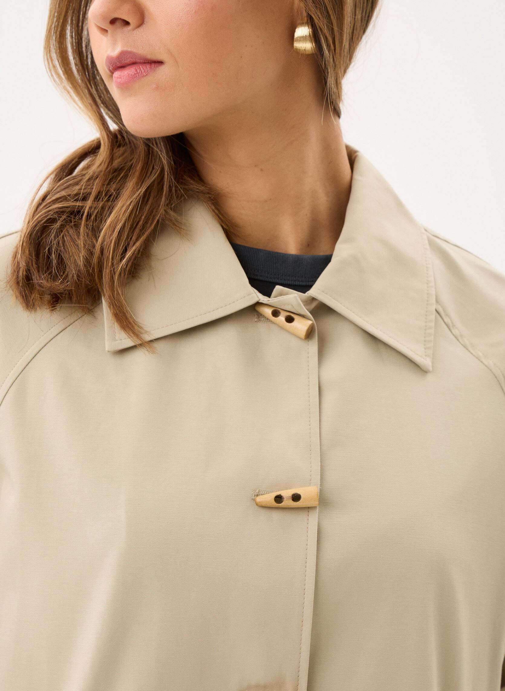 Trenchcoats Ihestava Ja dames beige Ichi Trenchcoats Ihestava Ja dames beige EUCALYPTUS