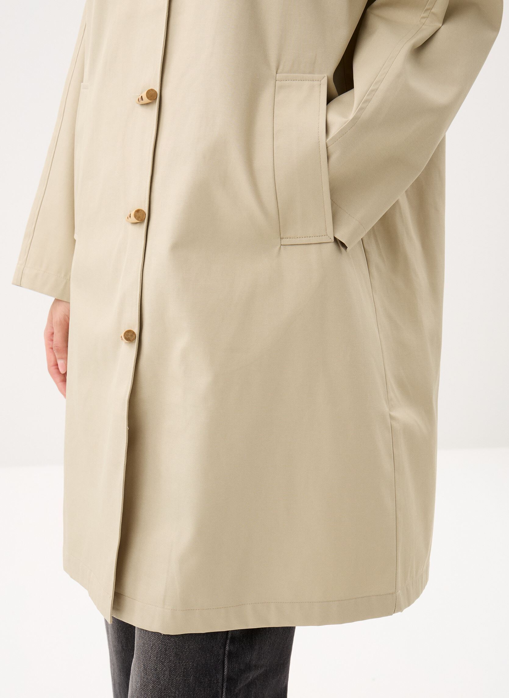 Trenchcoats Ihestava Ja dames beige Ichi Trenchcoats Ihestava Ja dames beige EUCALYPTUS
