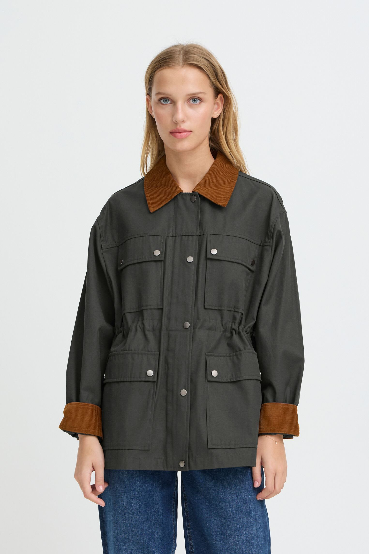 Parkas Ihedimo Ja femme gris Ichi Parkas Ihedimo Ja femme gris Raven