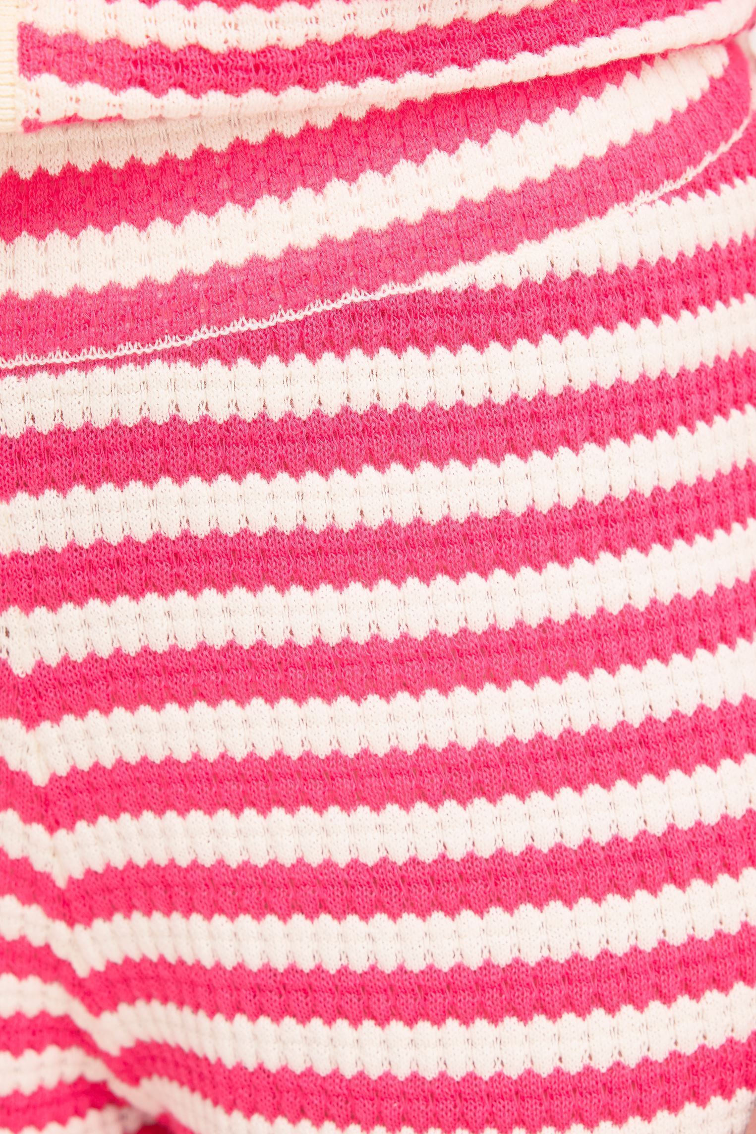 Pantalons droit Ihlorianna Pa2 femme rose Ichi Pantalons droit Ihlorianna Pa2 femme rose Azalea Birch Stripe