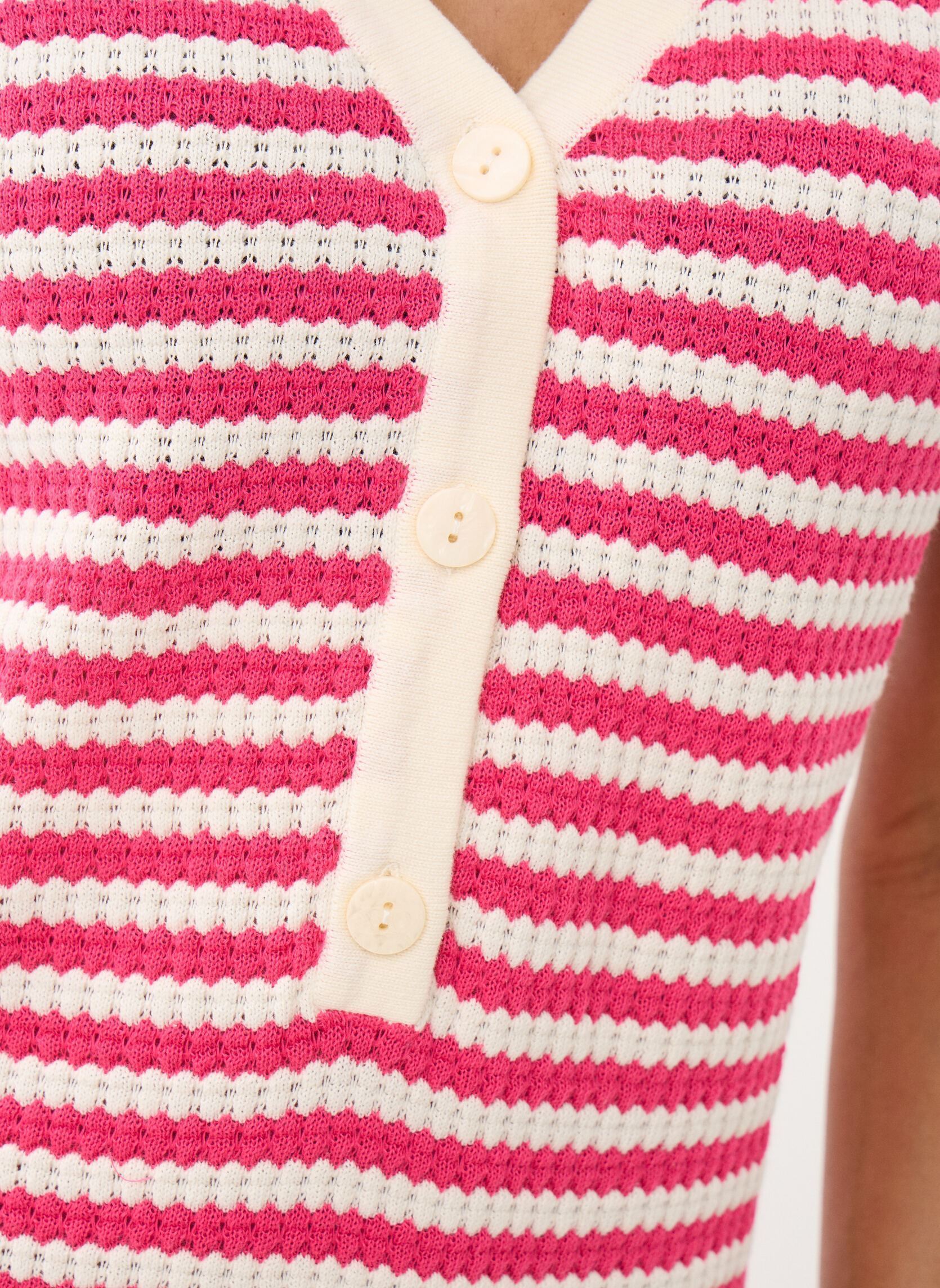 Jurken Ihlorianna Dr2 dames roze Ichi Jurken Ihlorianna Dr2 dames roze AZALEA BIRCH STRIPE