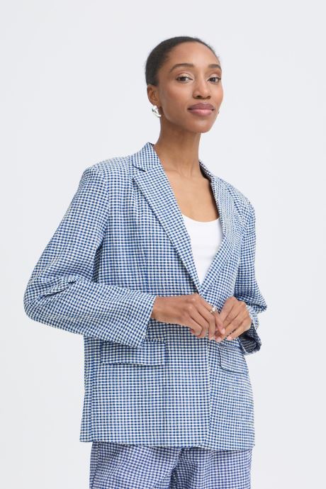Ichi Blazer Ihjilma Bl damen blau