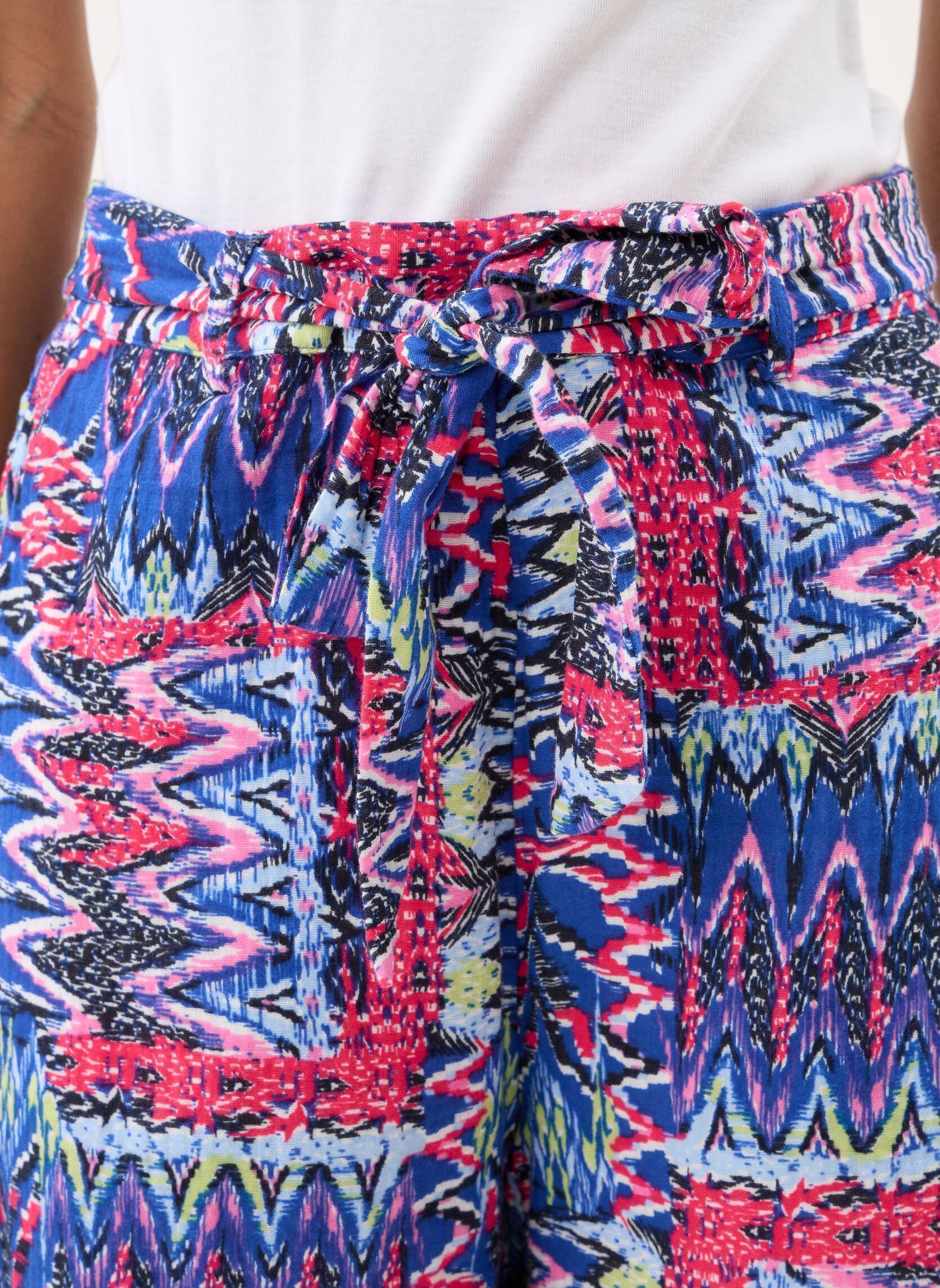 Shorts Ihmisa Sho femme multicolore Ichi Shorts Ihmisa Sho femme multicolore MULTICOLOUR IKAT