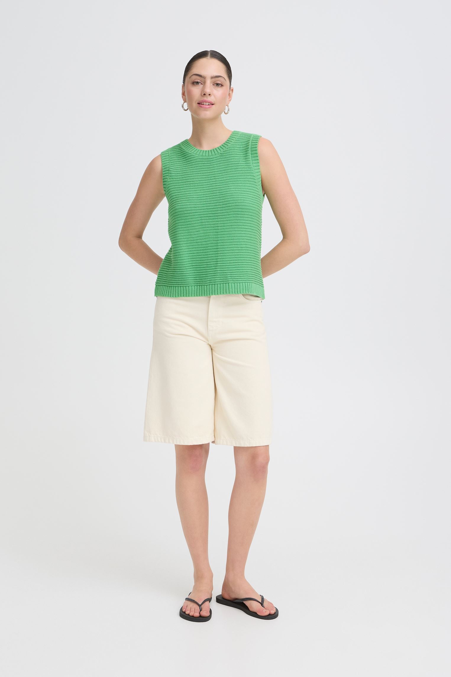 Pulls Ihdotties Wa2 femme vert Ichi Pulls Ihdotties Wa2 femme vert Greenbriar