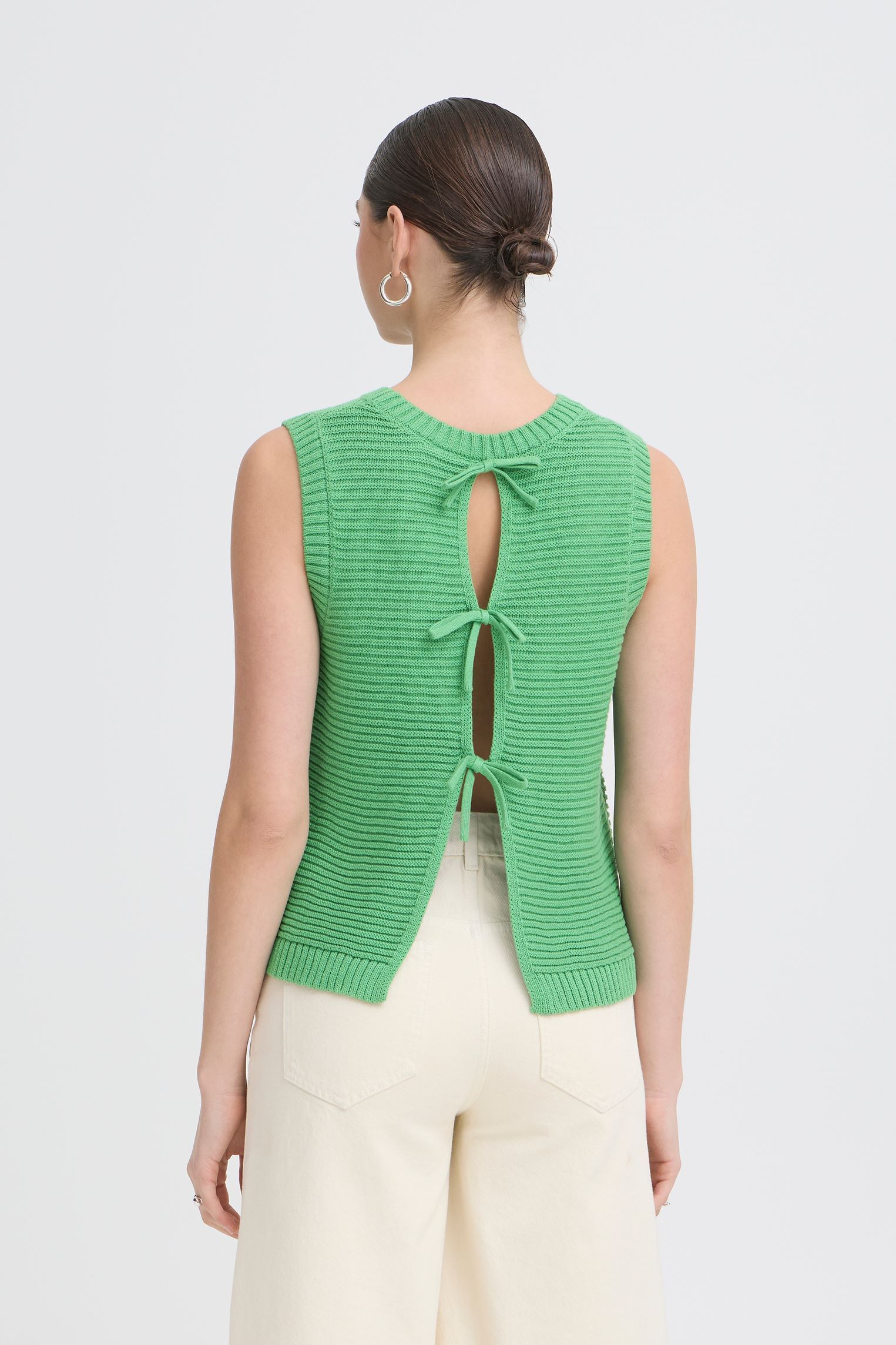 Pulls Ihdotties Wa2 femme vert Ichi Pulls Ihdotties Wa2 femme vert Greenbriar