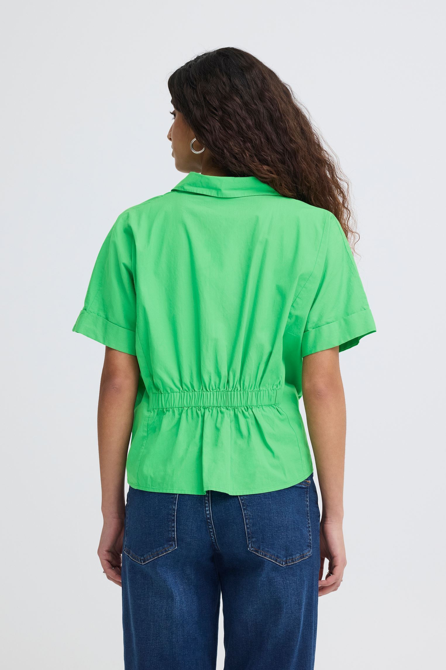 Polos manches courtes Ihimana Sh femme vert Ichi Polos manches courtes Ihimana Sh femme vert GREENBRIAR