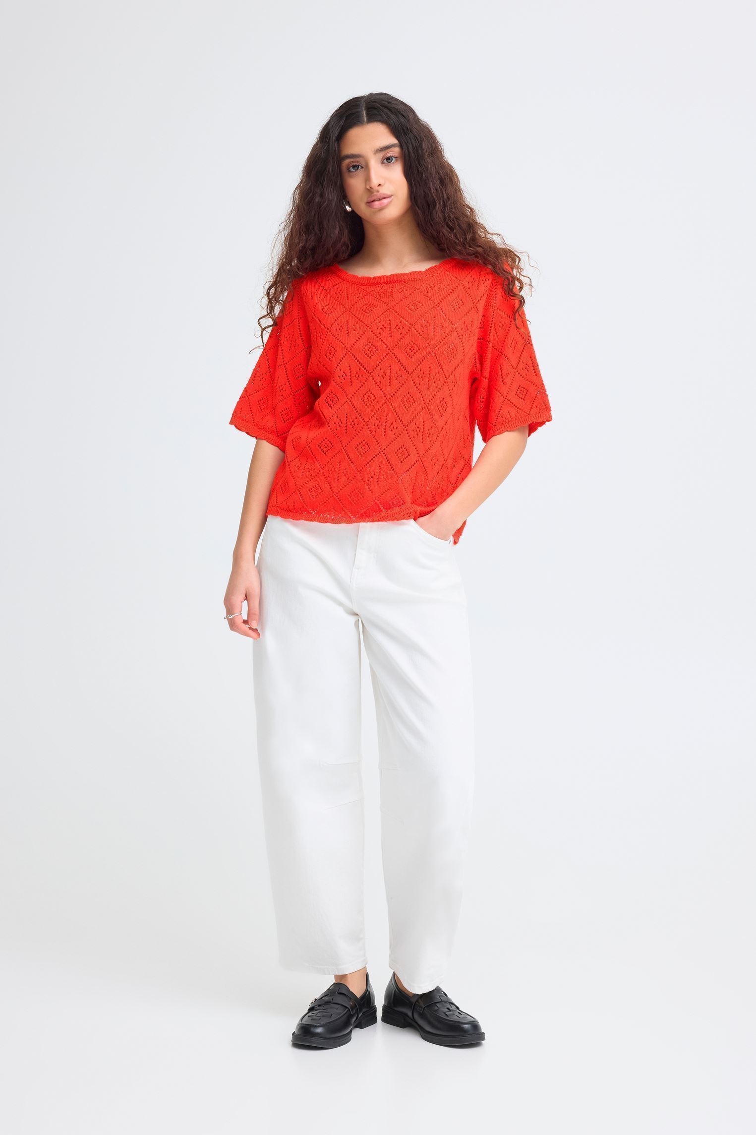 Pulls Ihlaluha Ms femme rouge Ichi Pulls Ihlaluha Ms femme rouge Fiery Red