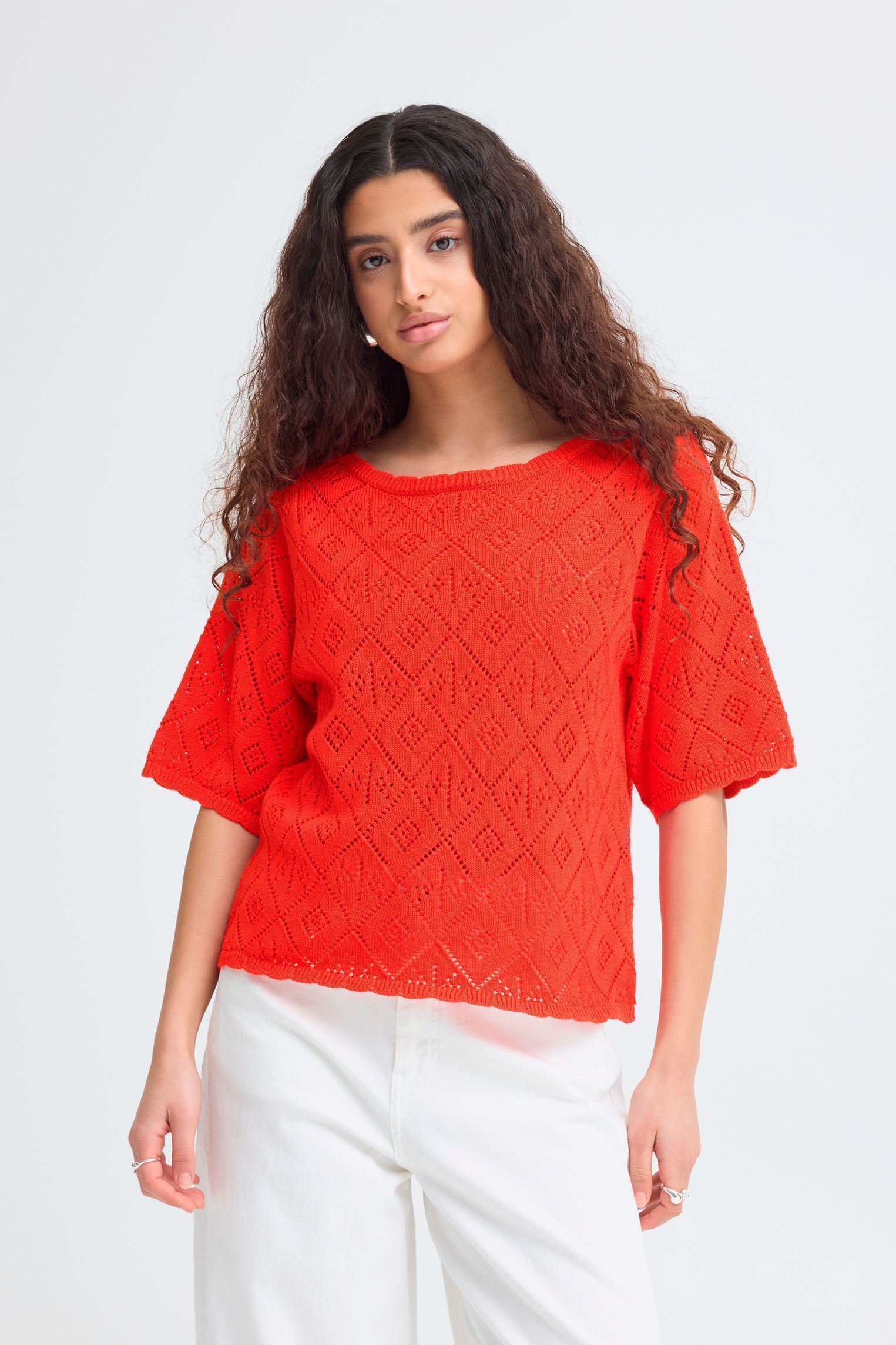 Pulls Ihlaluha Ms femme rouge Ichi Pulls Ihlaluha Ms femme rouge Fiery Red