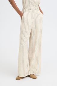 Pantalons larges Ihlinno Pa4 femme blanc
