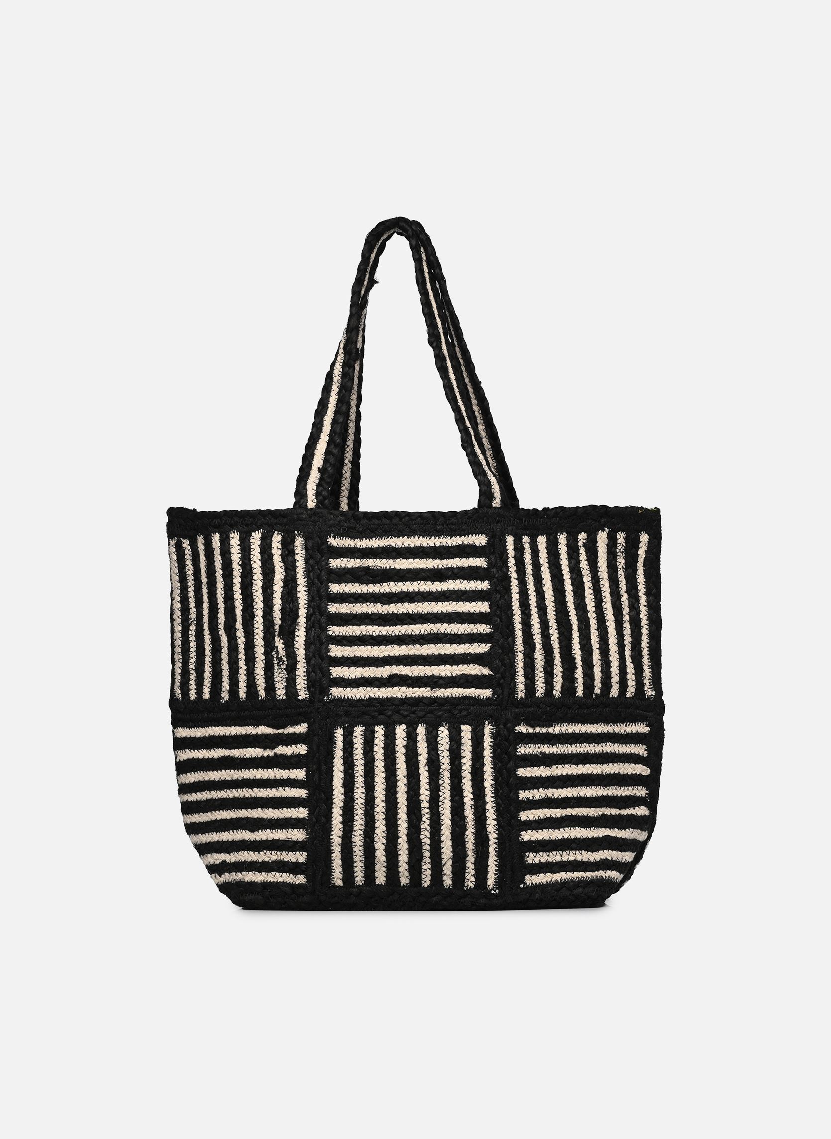 Cabas Iaisa Ba femme noir Ichi Cabas Iaisa Ba femme noir BLACK