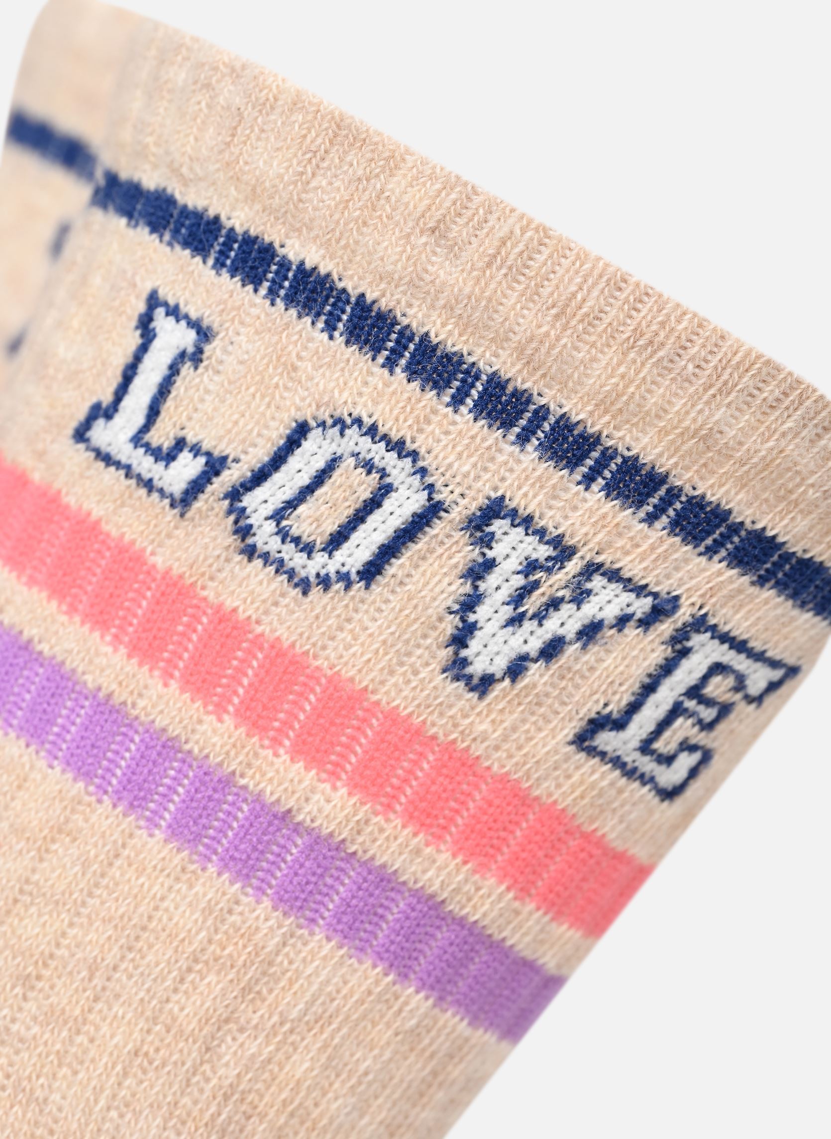 Chaussettes Iamalie So Box femme violet Ichi Chaussettes Iamalie So Box femme violet PURPLE ROSE SOCKS BOX 3