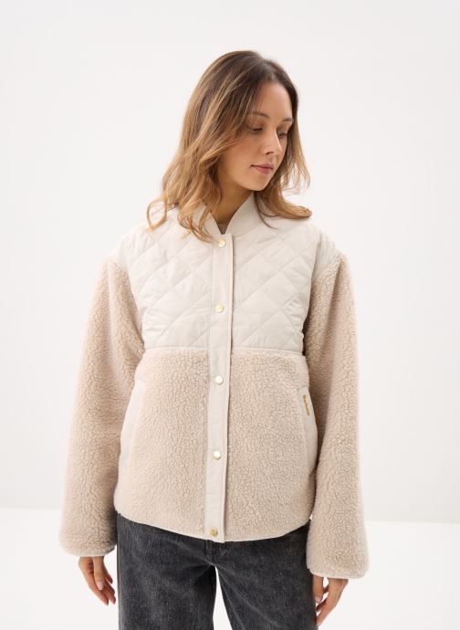 Barbour Jacken Wetherby Fleece damen beige