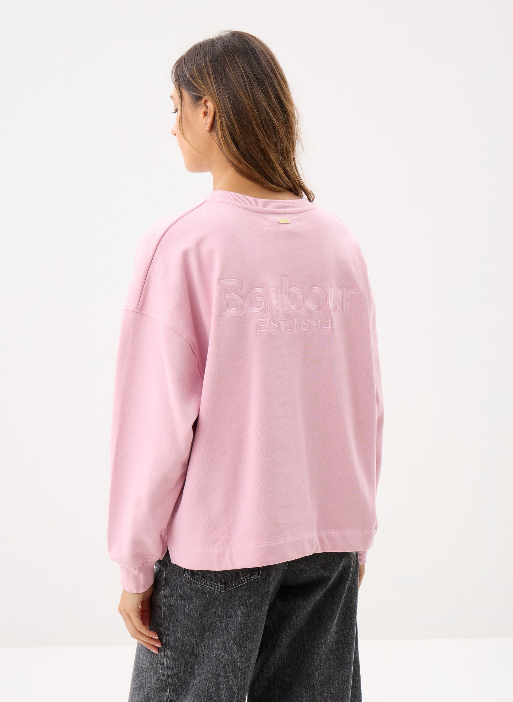 Sweater Rosie Sweatshirt dames bordeaux Barbour Sweater Rosie Sweatshirt dames bordeaux CHERRY BLOSSOM