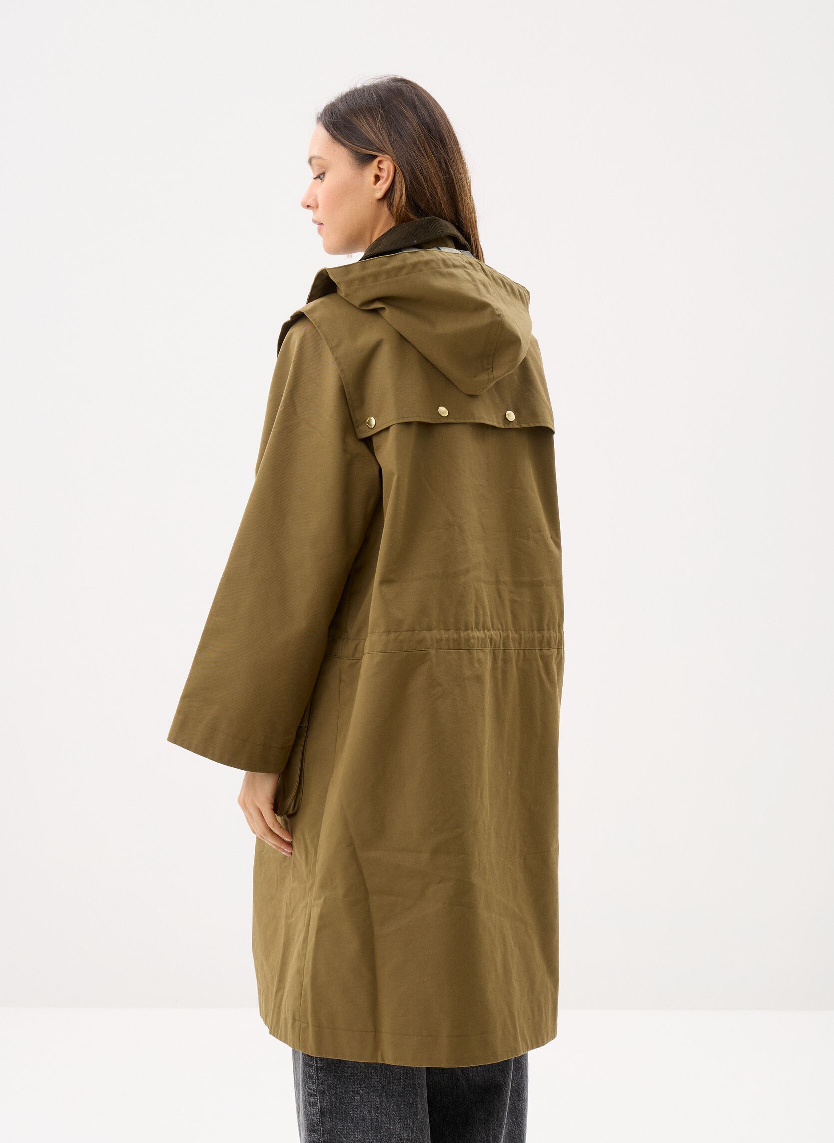 Parkas Bilsdale Showerproof Jacket femme vert Barbour Parkas Bilsdale Showerproof Jacket femme vert GOLDEN OLIVE/ANCIENT TART