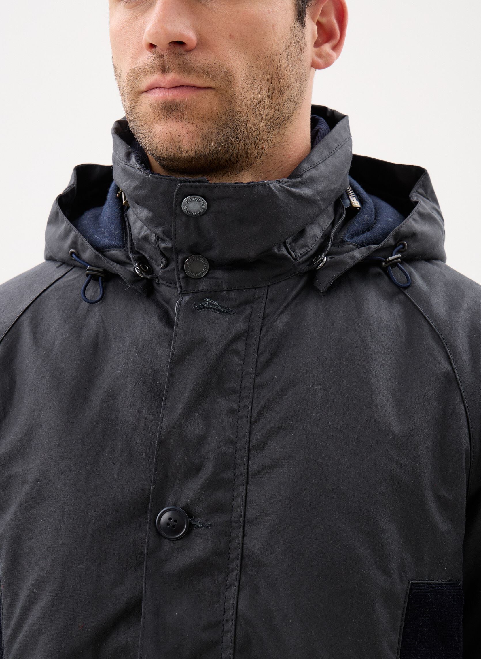 Parkas Modern Heritage Beaufort Wax Jacket herren blau Barbour Parkas Modern Heritage Beaufort Wax Jacket herren blau NAVY