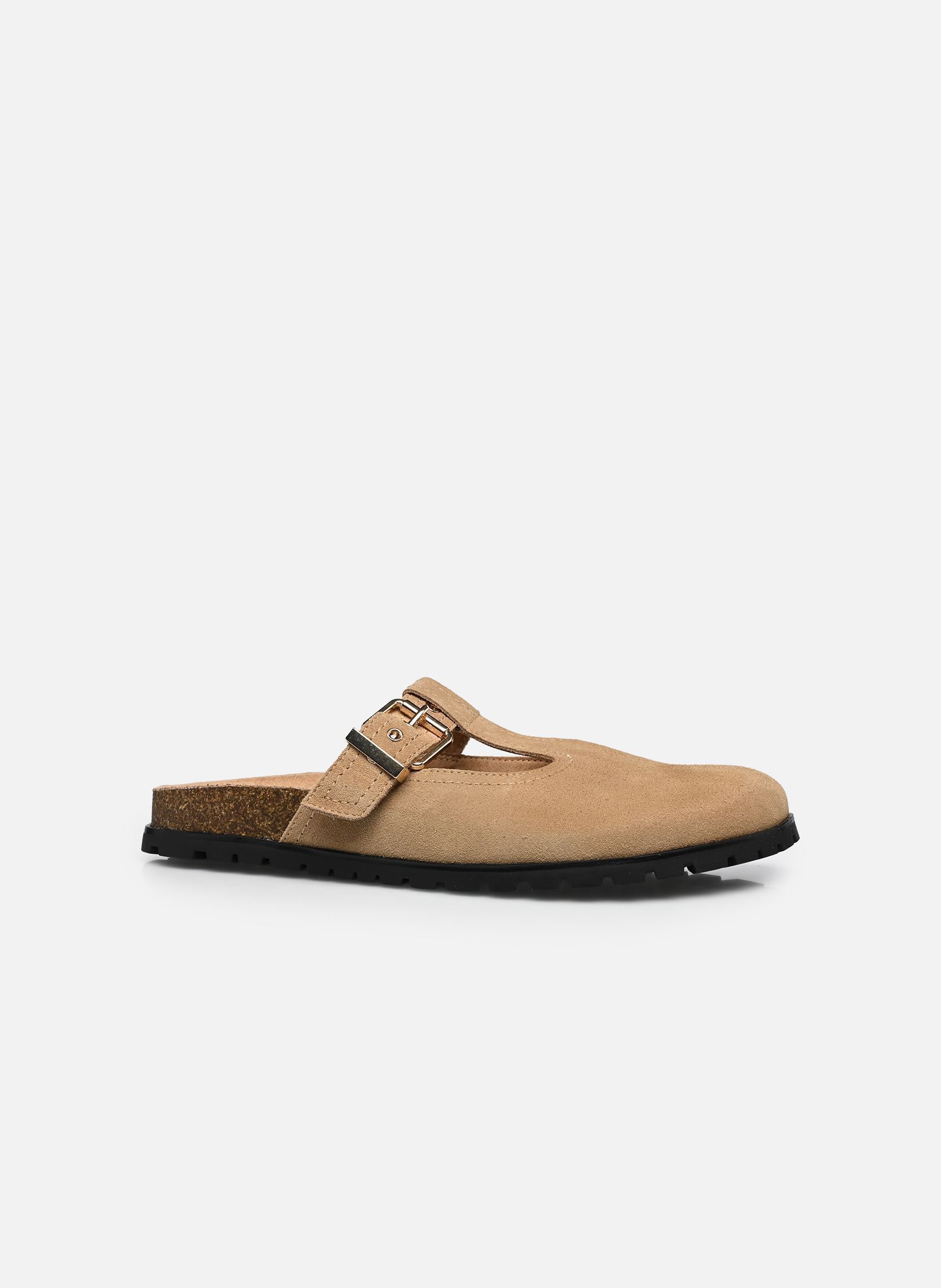 Pantoletten und Clogs Atticus damen beige Steve Madden Pantoletten und Clogs Atticus damen beige Taupe Sued