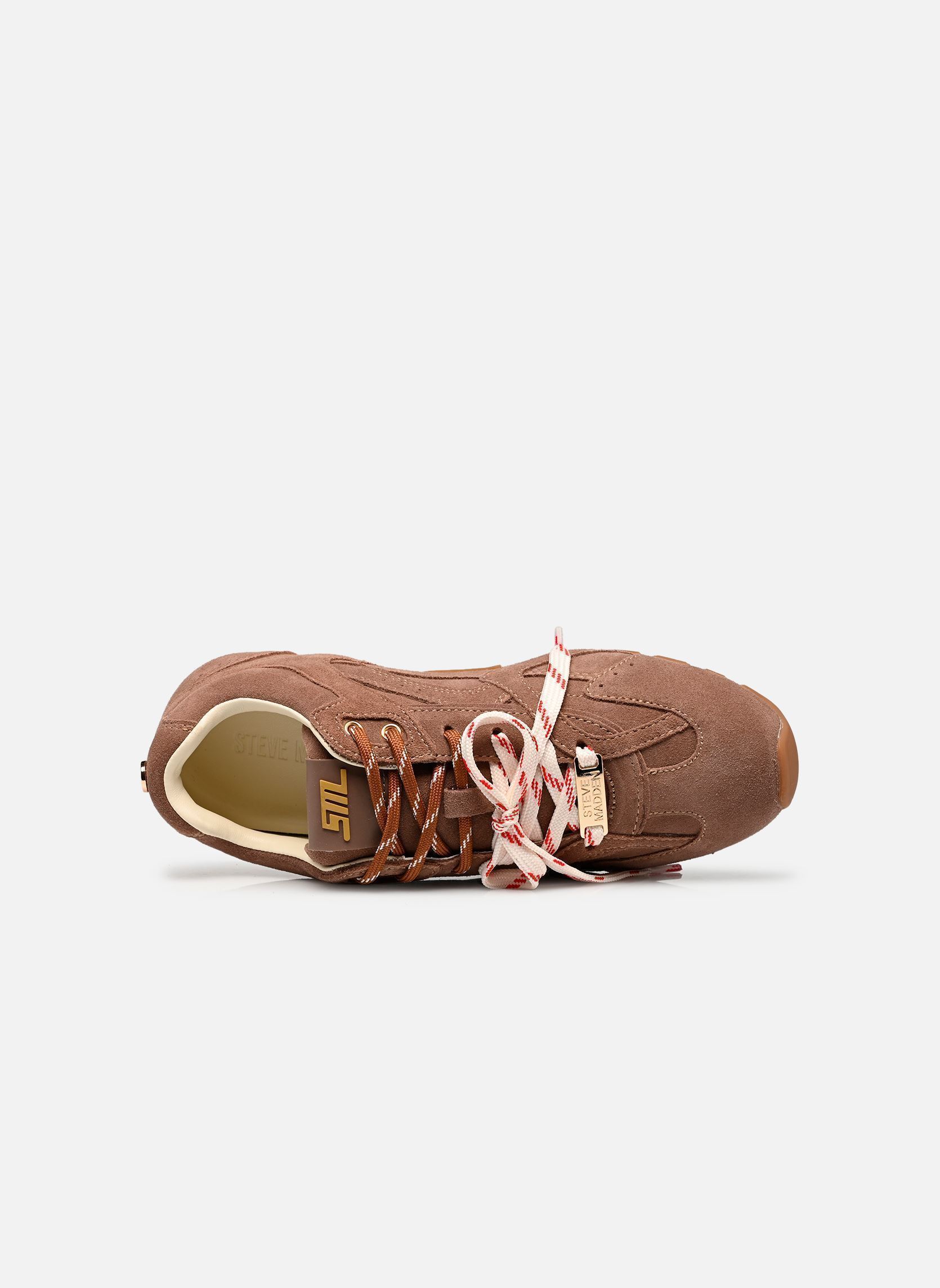 Baskets basses Asiel femme marron Steve Madden Baskets basses Asiel femme marron TAUPE SUEDE