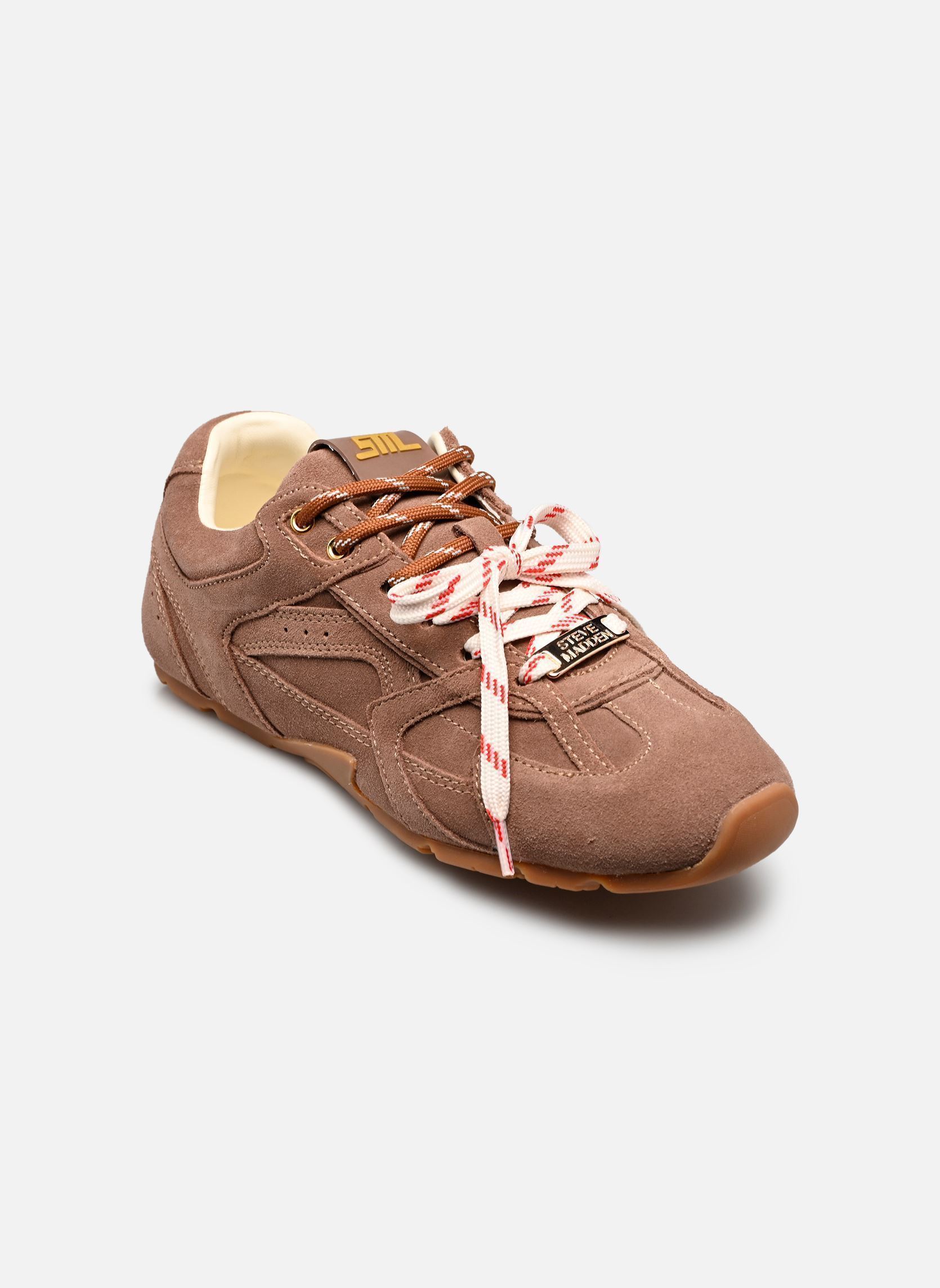 Baskets basses Asiel femme marron Steve Madden Baskets basses Asiel femme marron TAUPE SUEDE