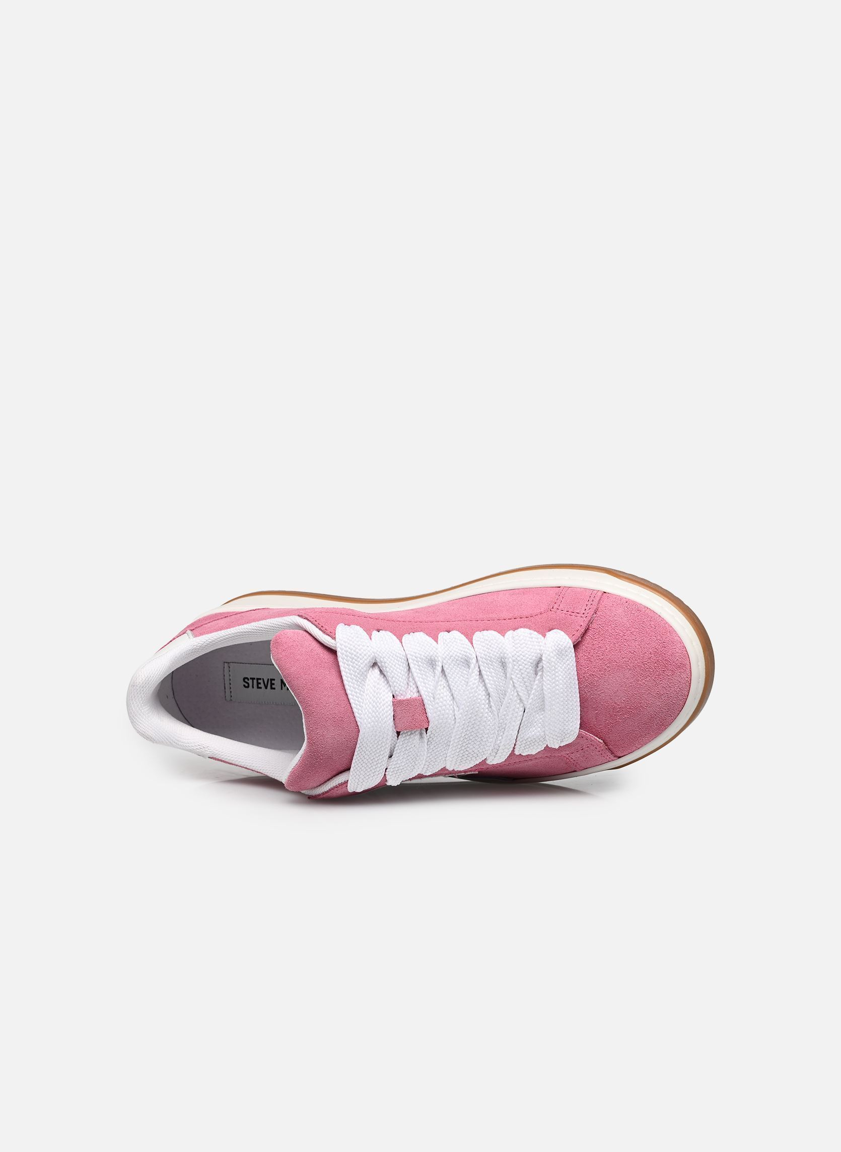 Baskets Alysha femme rose Steve Madden Baskets Alysha femme rose PNK SUEDE