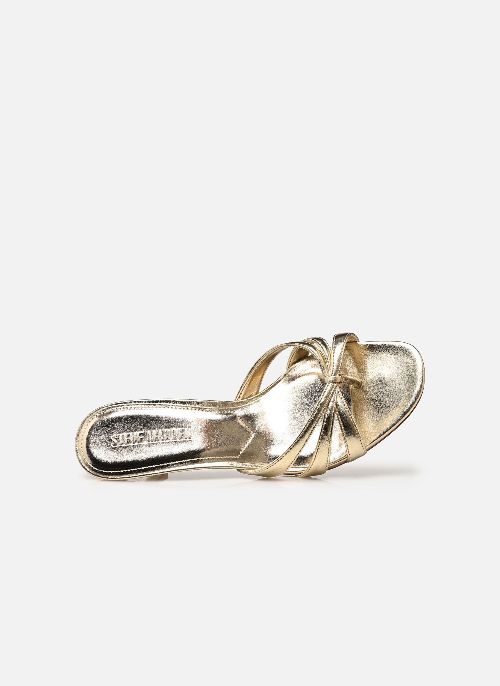 Pantoletten und Clogs Cary damen gold und bronze Steve Madden Pantoletten und Clogs Cary damen gold und bronze Gold Leather